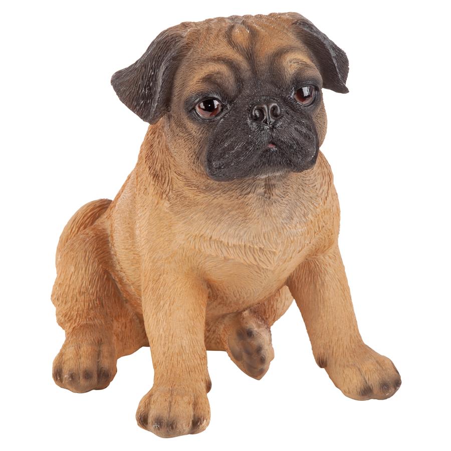 Pug Puppy Partner Collectible Dog Statue