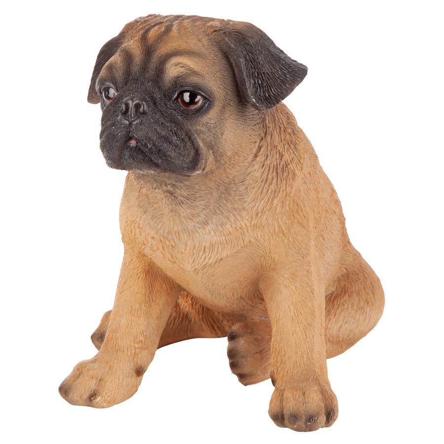 Pug Puppy Partner Collectible Dog Statue