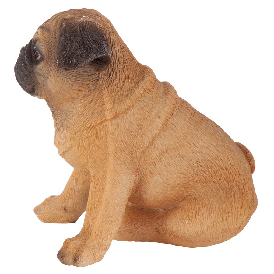 Pug Puppy Partner Collectible Dog Statue