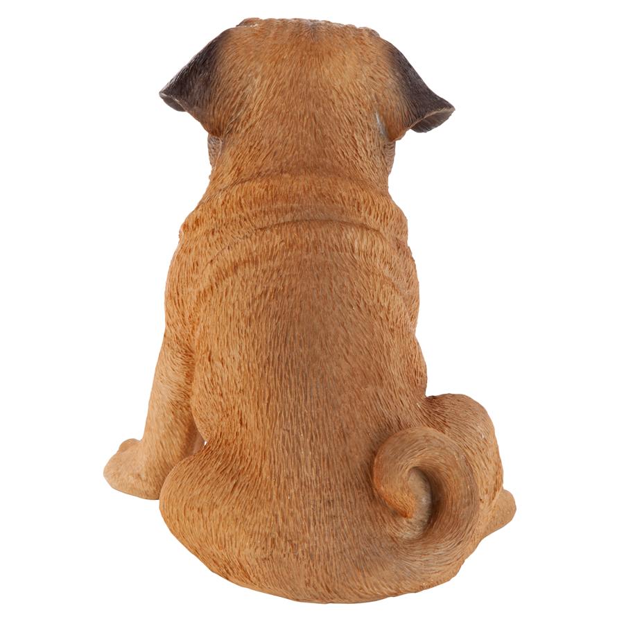 Pug Puppy Partner Collectible Dog Statue