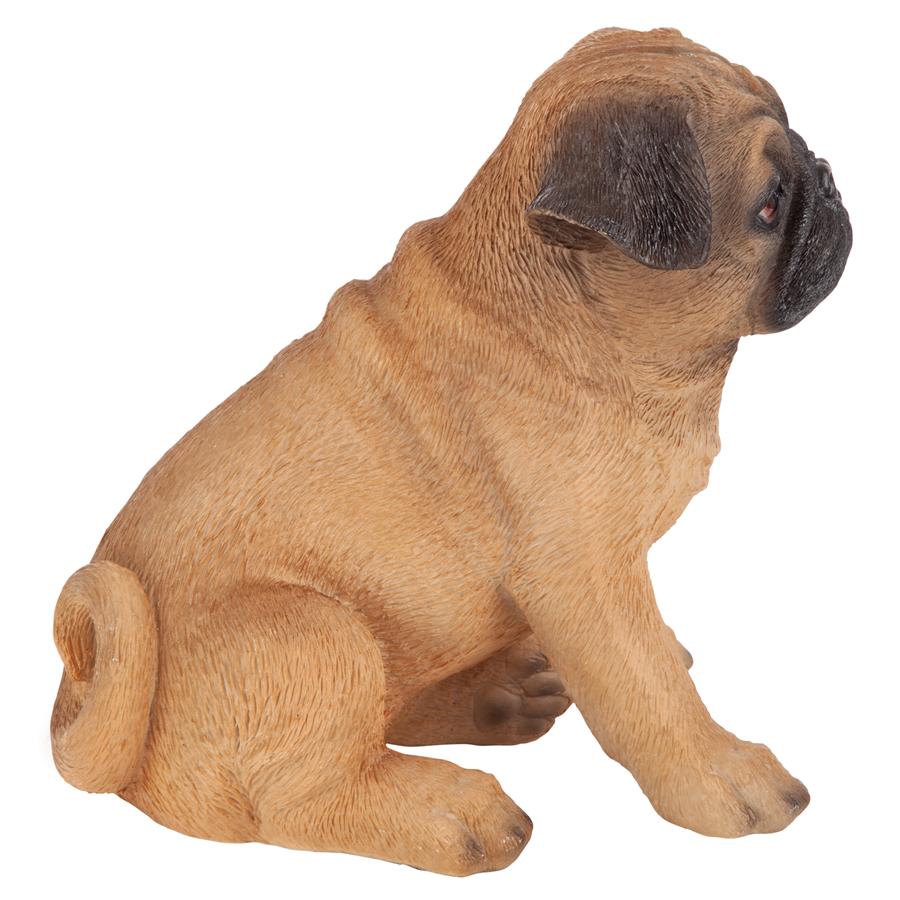 Pug Puppy Partner Collectible Dog Statue