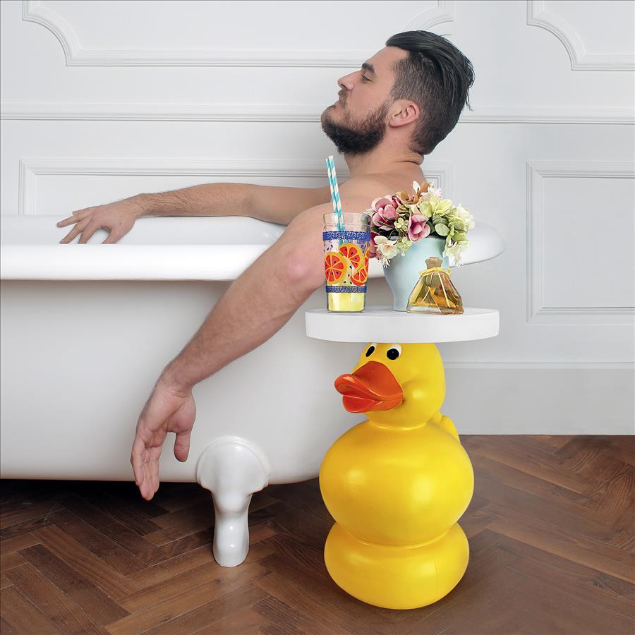 Wise Quack Rubber Duck Sculptural Side Table