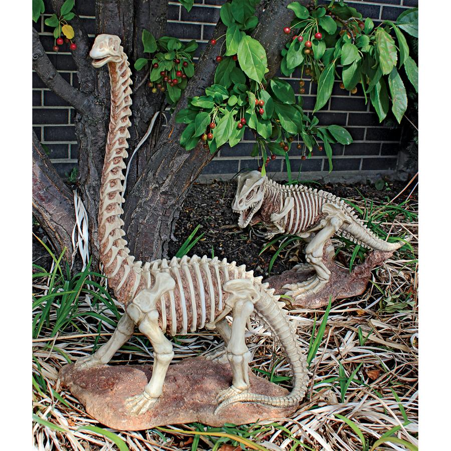 Bad to the Bone, Jurassic Brachiosaurus Dinosaur Statue