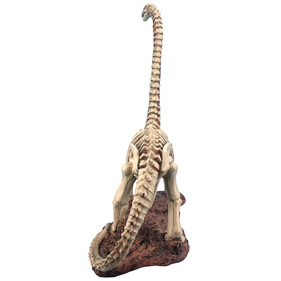 Bad to the Bone, Jurassic Brachiosaurus Dinosaur Statue