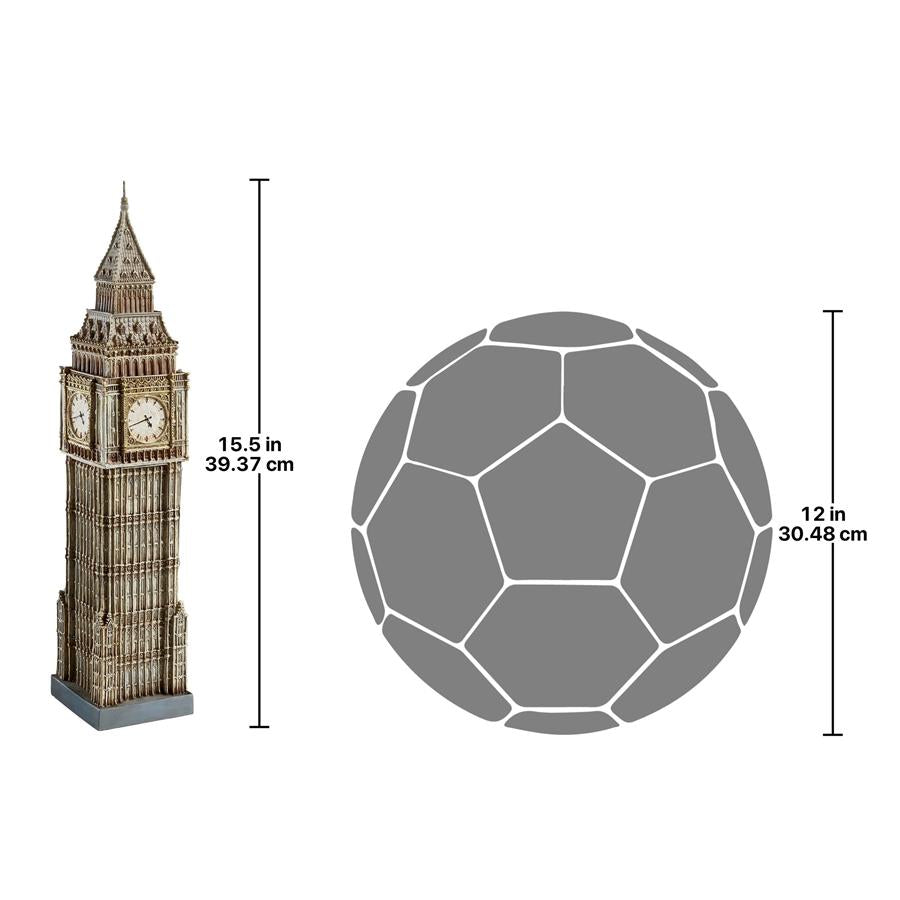 Big Ben Clock Tower Statue