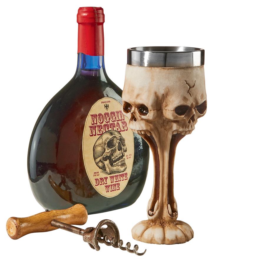 Gothic Scare Skull Goblet