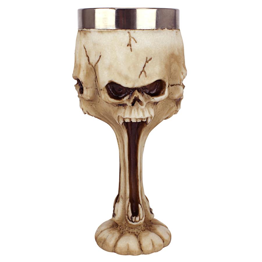 Gothic Scare Skull Goblet