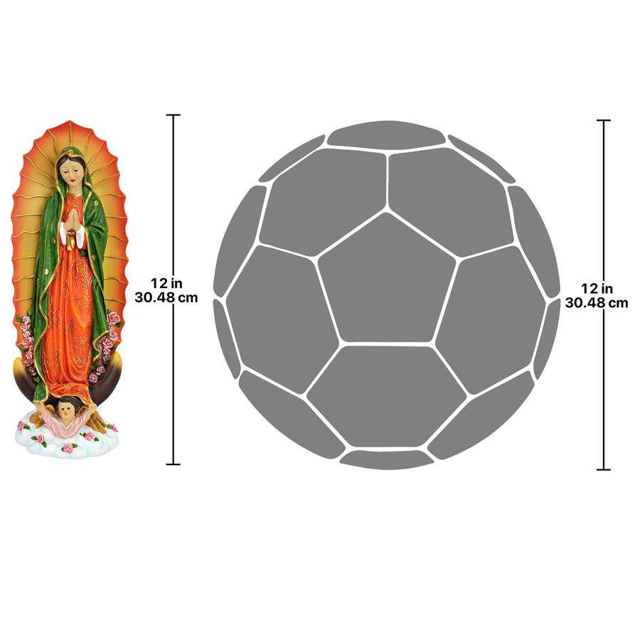 The Virgin of Guadalupe Religious Statue: Petite