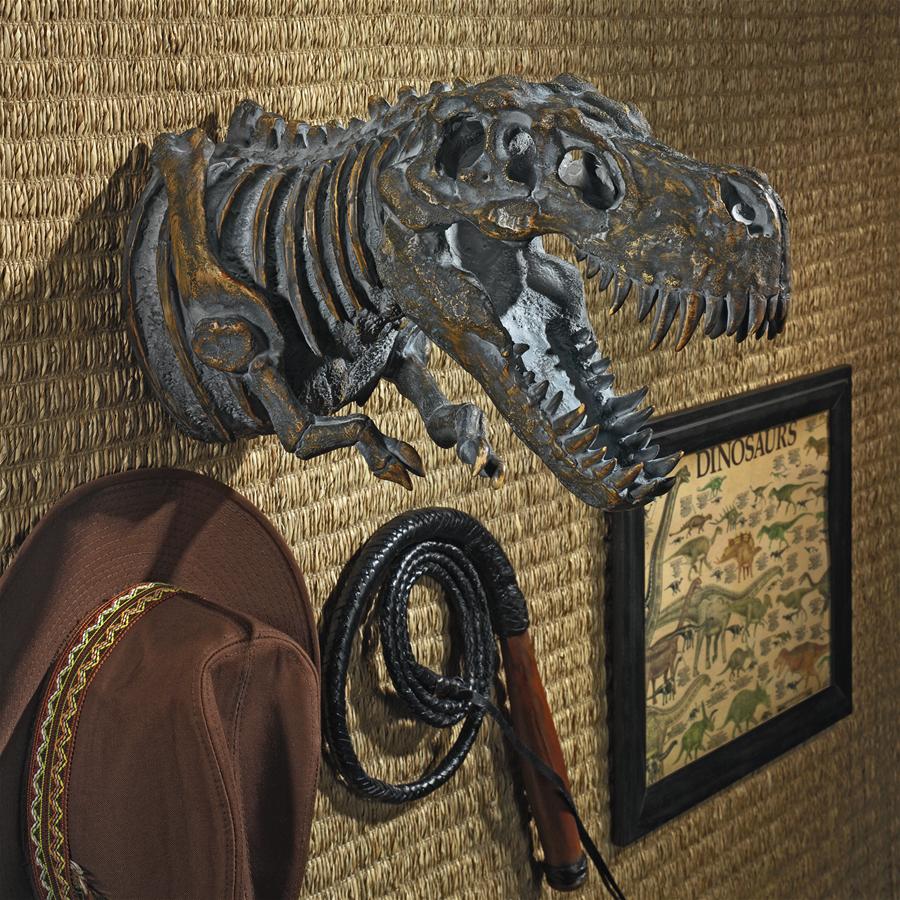 Bones of the Dinosaur T-Rex Skeleton Wall Sculpture