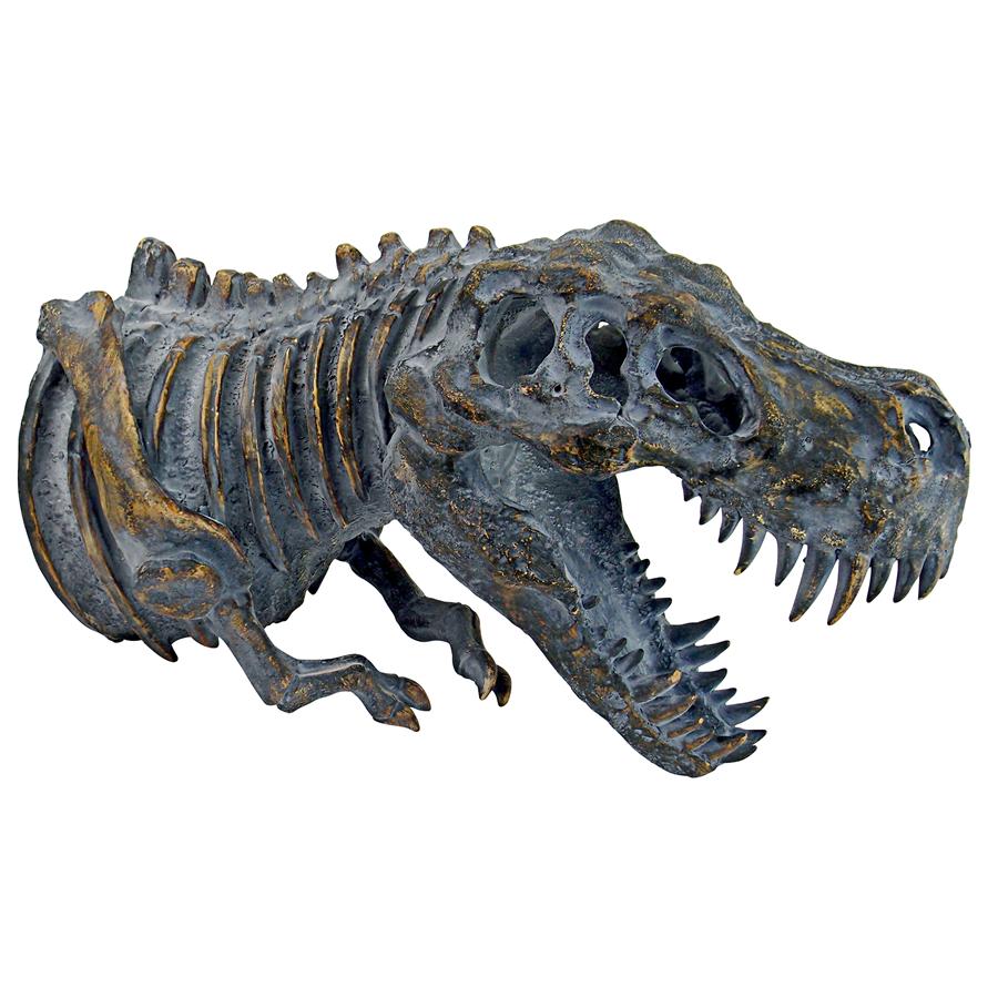 Bones of the Dinosaur T-Rex Skeleton Wall Sculpture