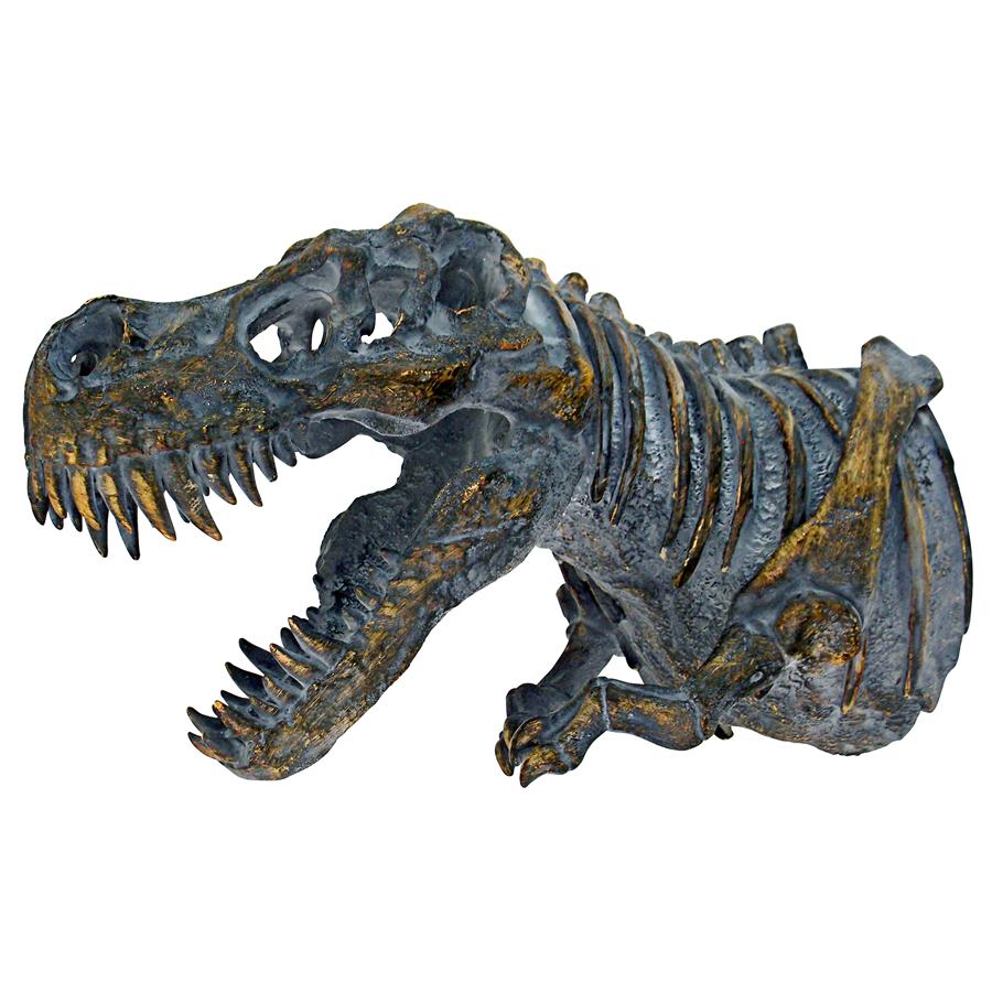 Bones of the Dinosaur T-Rex Skeleton Wall Sculpture