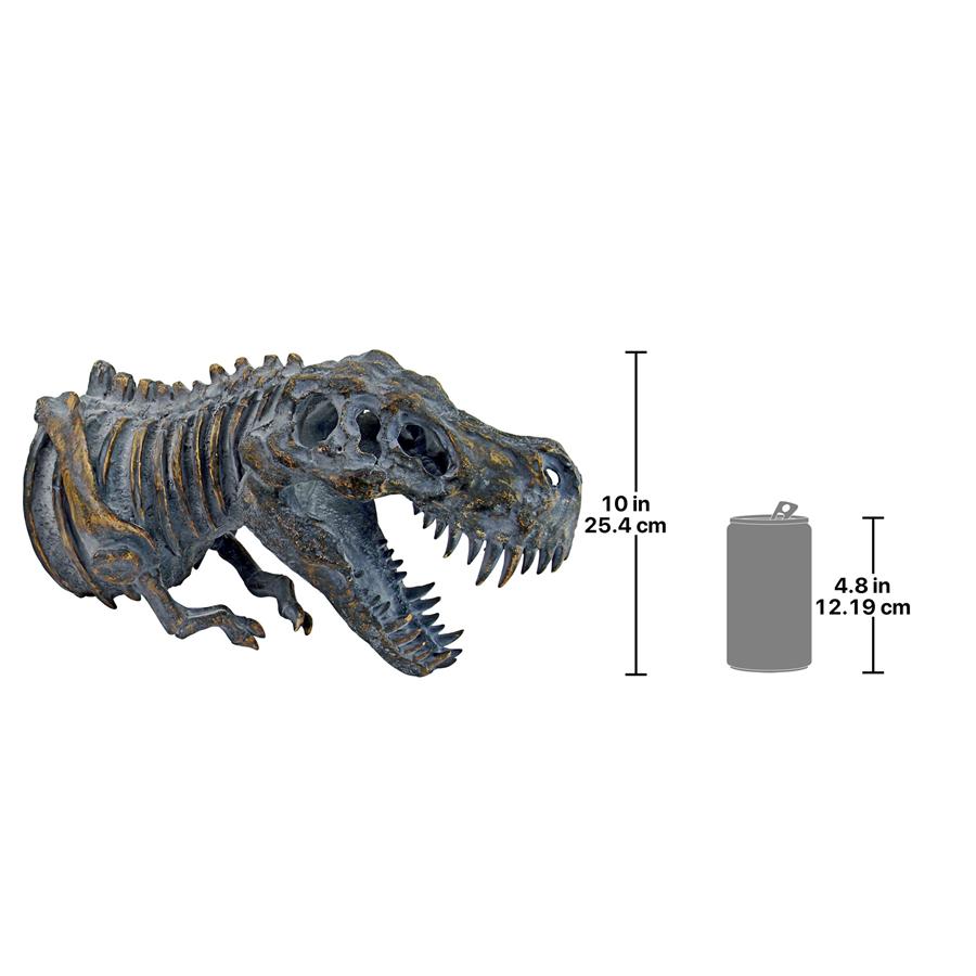 Bones of the Dinosaur T-Rex Skeleton Wall Sculpture