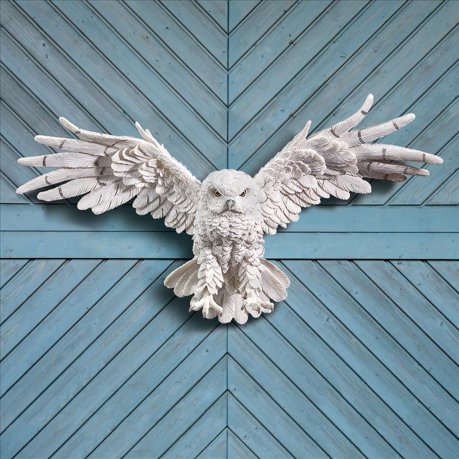 Mystical Spirit Owl Wall Sculpture: Medium