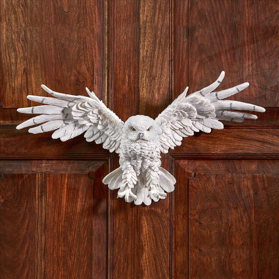 Mystical Spirit Owl Wall Sculpture: Medium