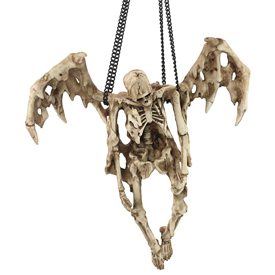 Suspending Death Gothic Hanging Skeleton Sculpture