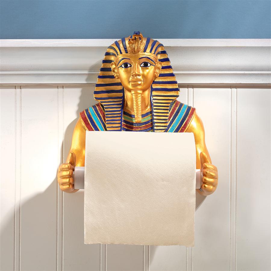 King Tut Royal Bathroom Toilet Paper Holder