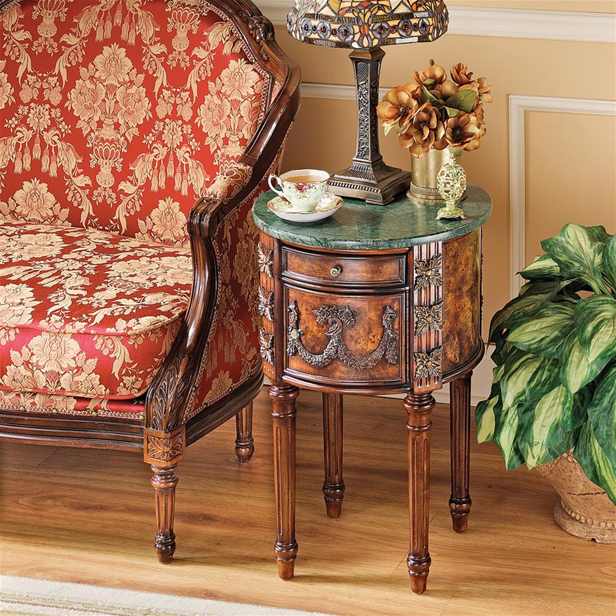 The Beaufort Drum Occasional Side Table