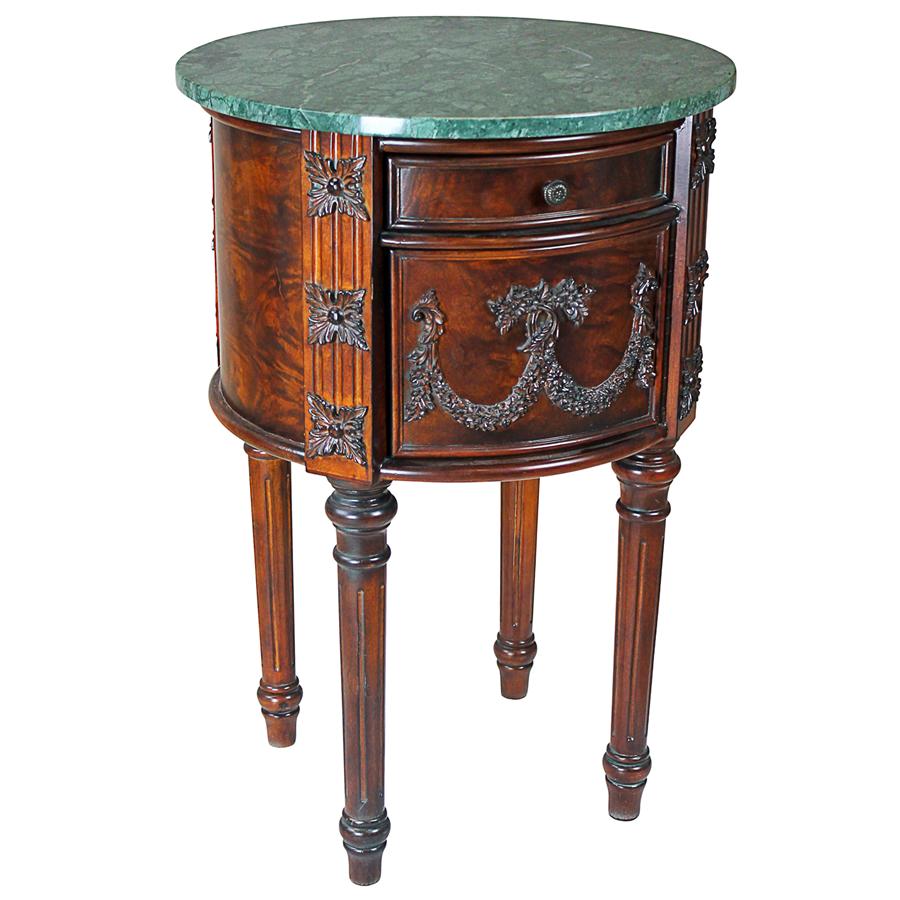 The Beaufort Drum Occasional Side Table