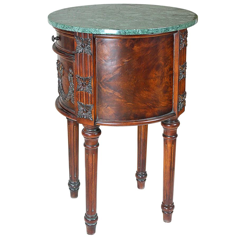 The Beaufort Drum Occasional Side Table