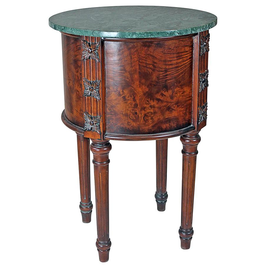 The Beaufort Drum Occasional Side Table