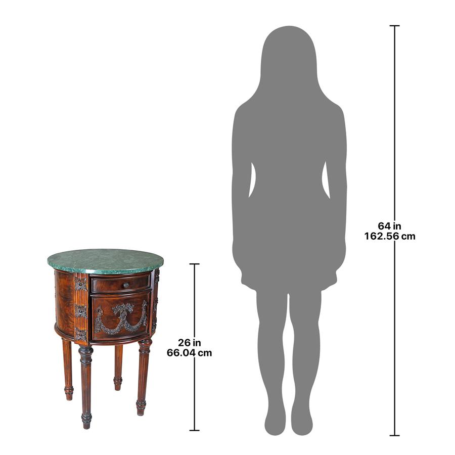 The Beaufort Drum Occasional Side Table