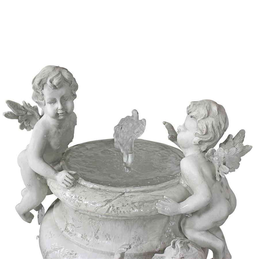 Cherubs at Play Sculptural Fountain