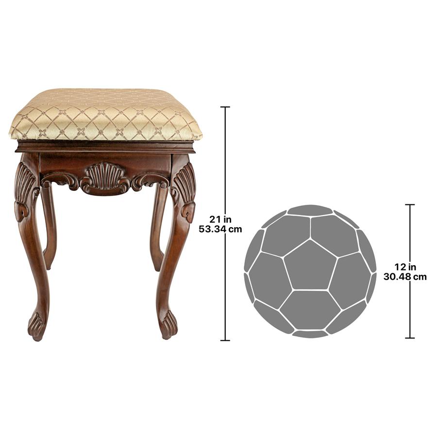 Madame Bouvier Boudoir Stool