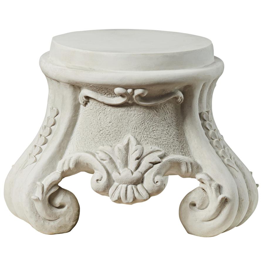 Rococo Sculptural Plinth Display Pedestal