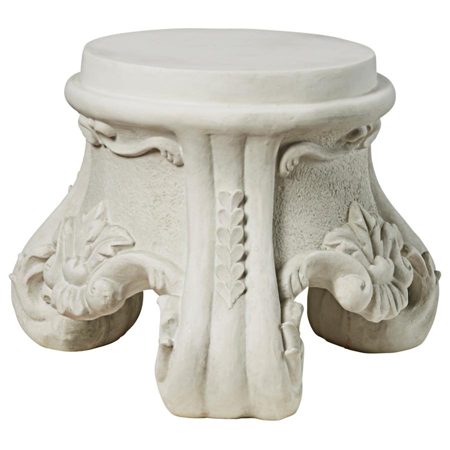 Rococo Sculptural Plinth Display Pedestal