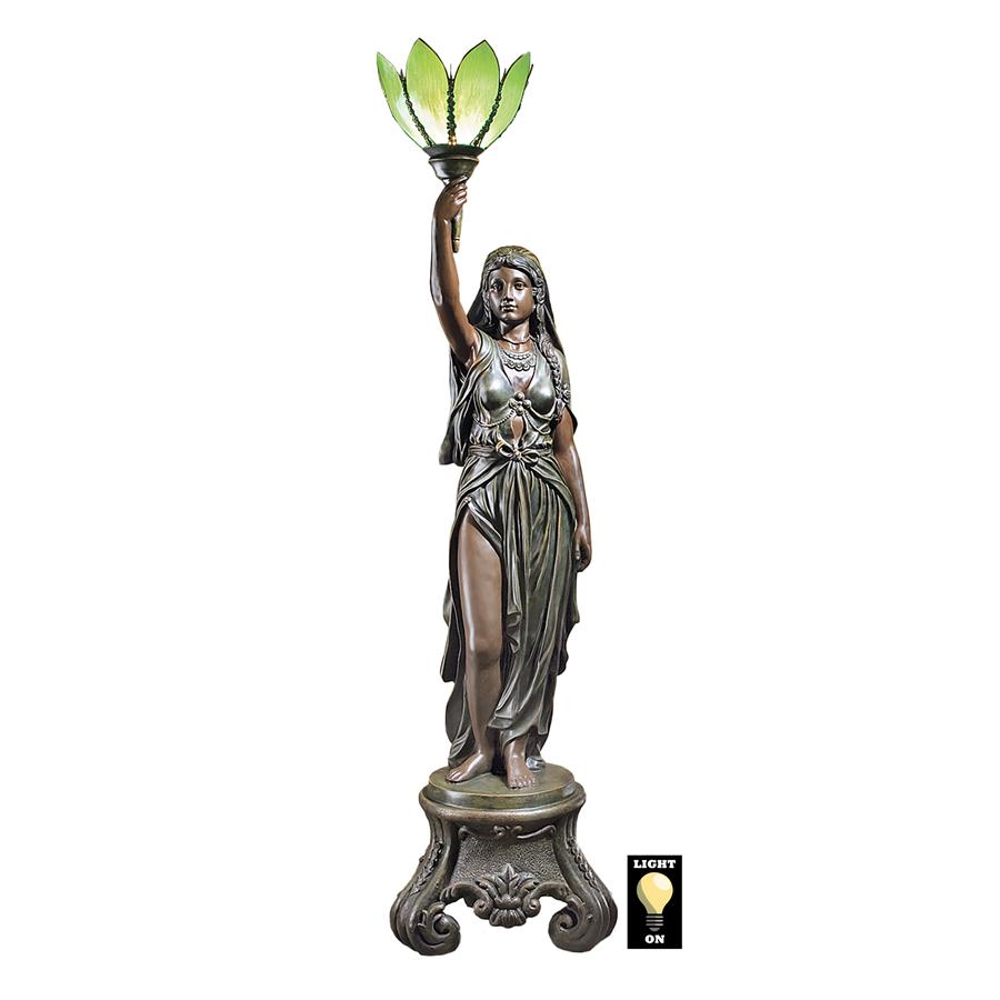 Electra, Maiden of Light Sculptural Floor Lamp