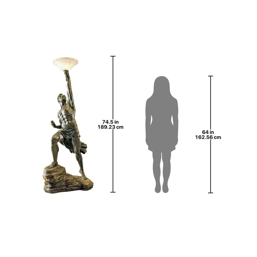 Prometheus Sculptural Floor Lamp