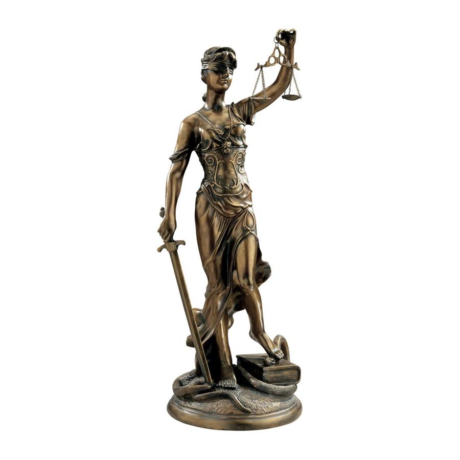 Themis, Goddess of Justice Sculpture: Extra Large