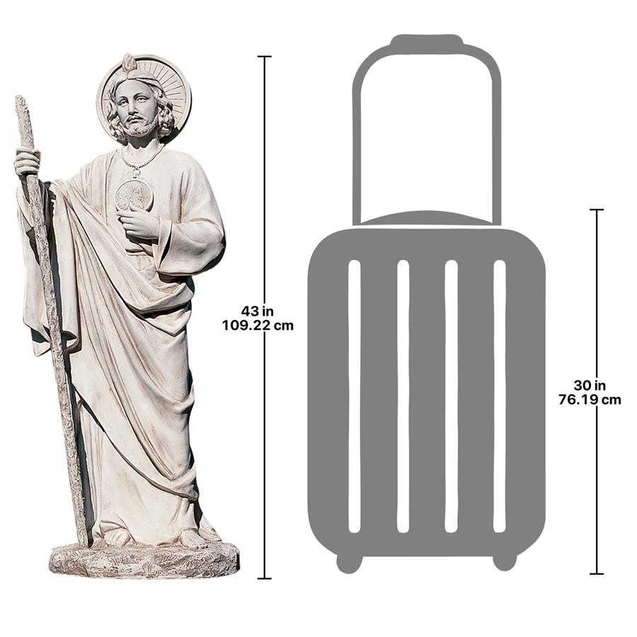 St. Jude, Patron Saint of Hopeless Cases Garden Statue