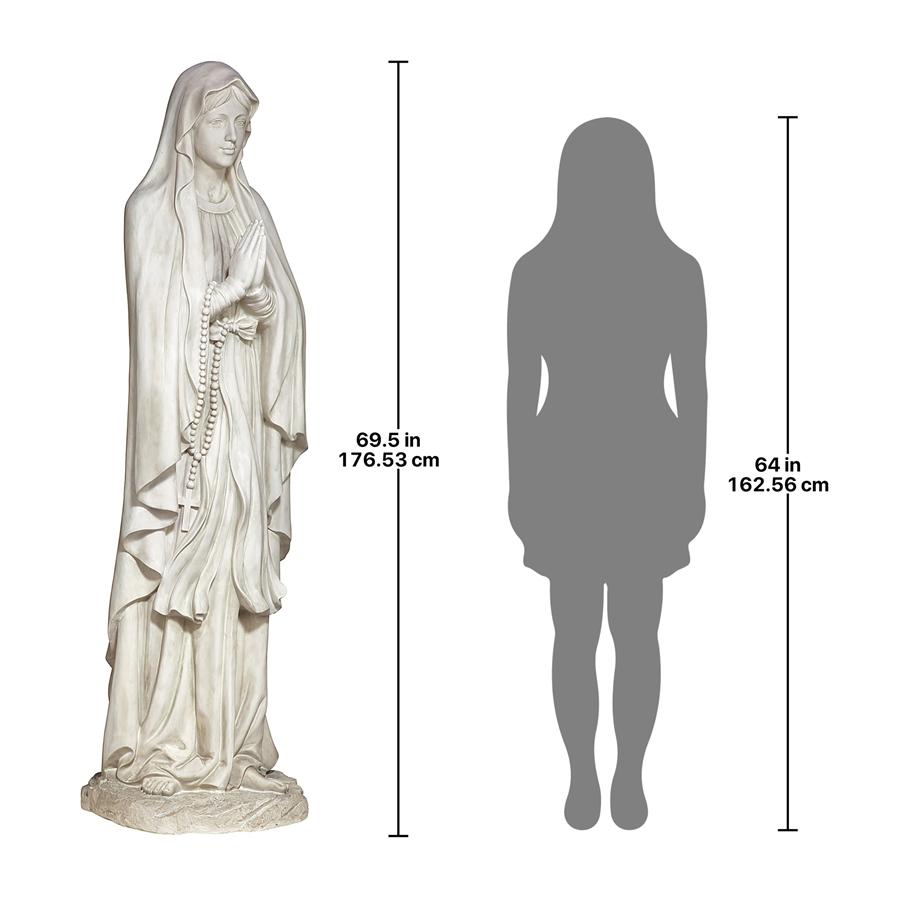 Life-Size Blessed Virgin Mary Statue