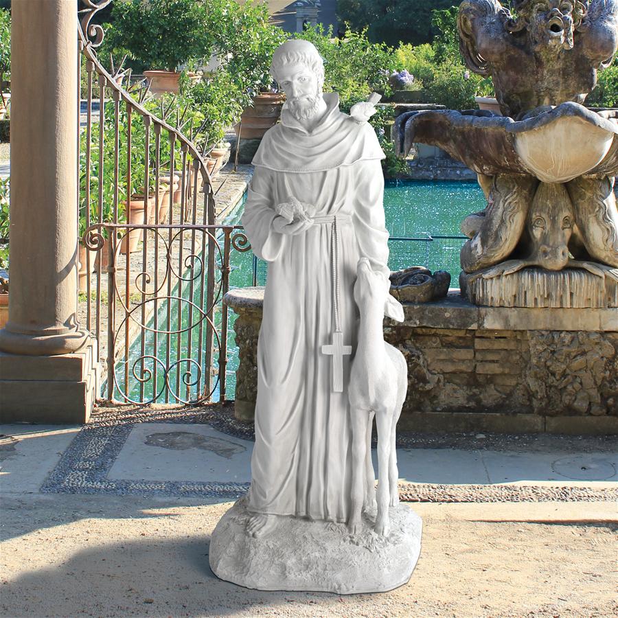 Saint Francis of Assisi, Patron Saint of Animals Garden Statue