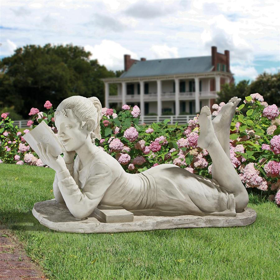 Glenda, the Reading Girl Garden Statue