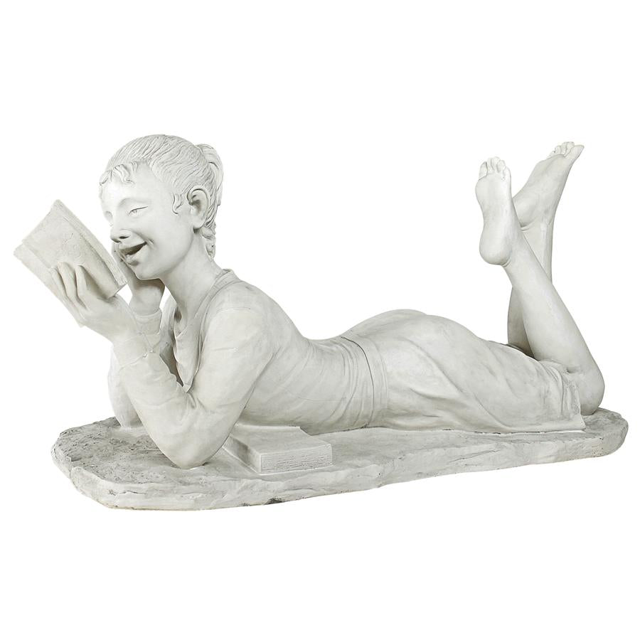 Glenda, the Reading Girl Garden Statue