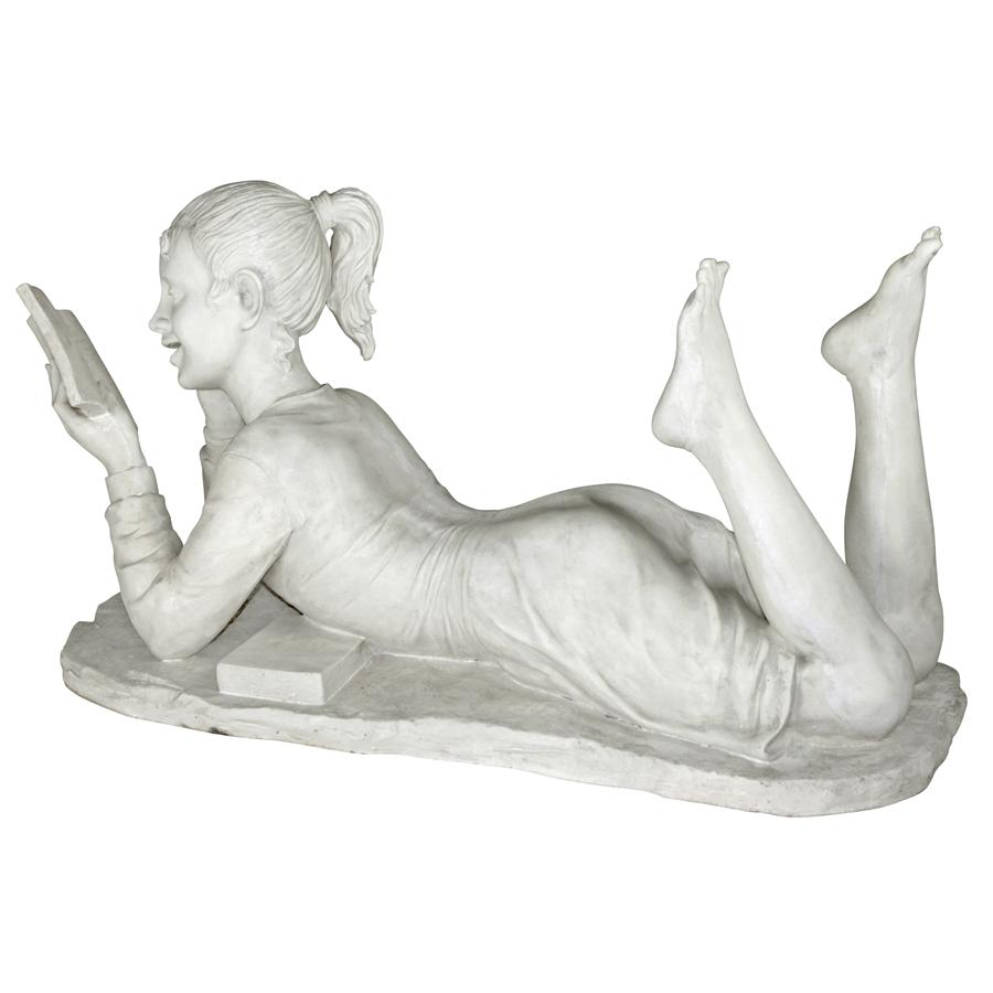 Glenda, the Reading Girl Garden Statue