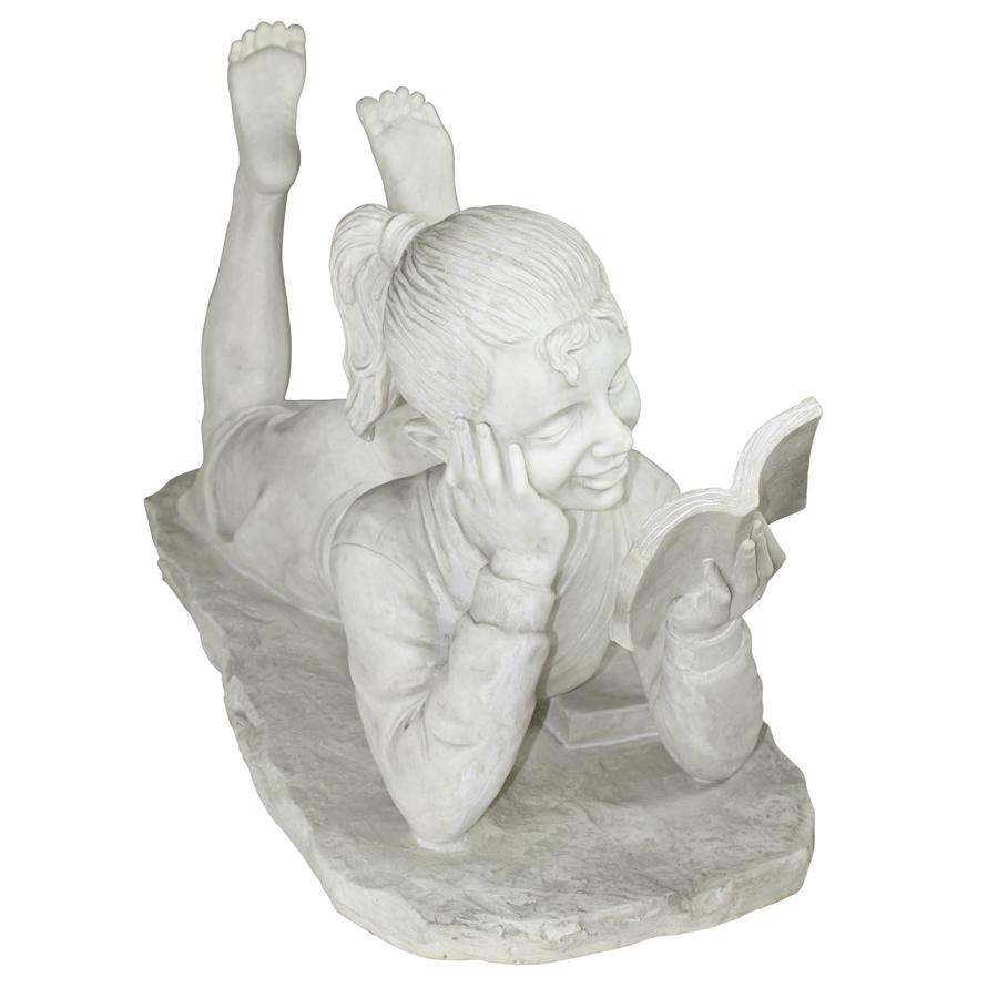 Glenda, the Reading Girl Garden Statue