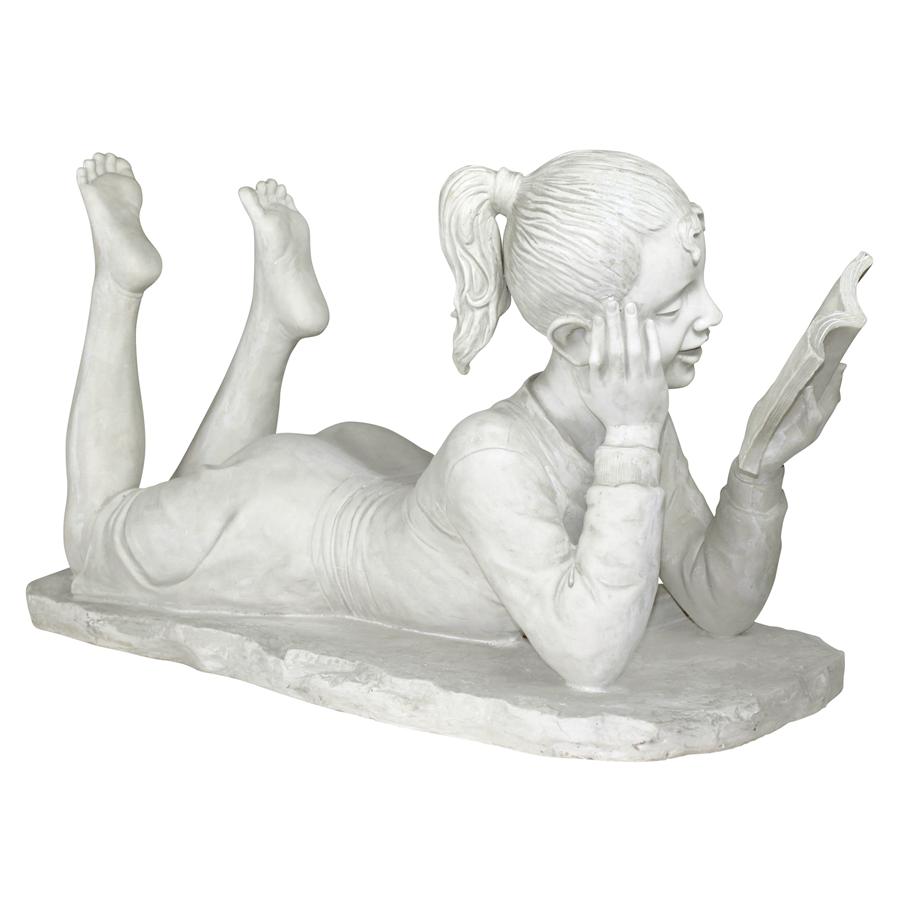 Glenda, the Reading Girl Garden Statue