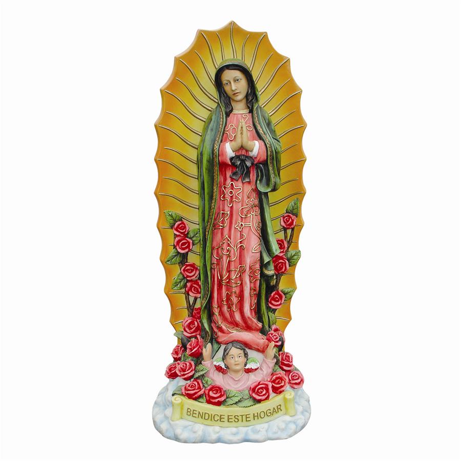The Virgin of Guadalupe Religious Statue: Grande