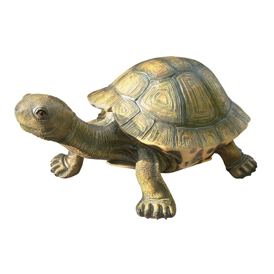 The Tranquil Tortoise Garden Statue: Large