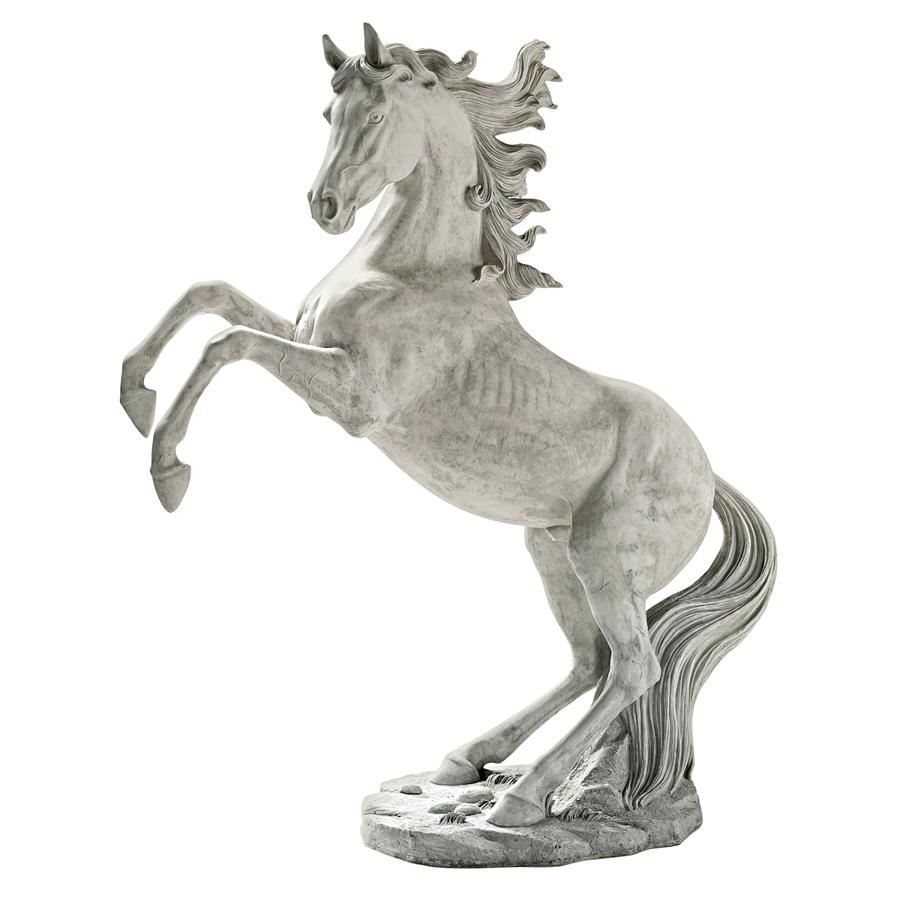 Unbridled Power Equestrian Horse Statue: Life Size