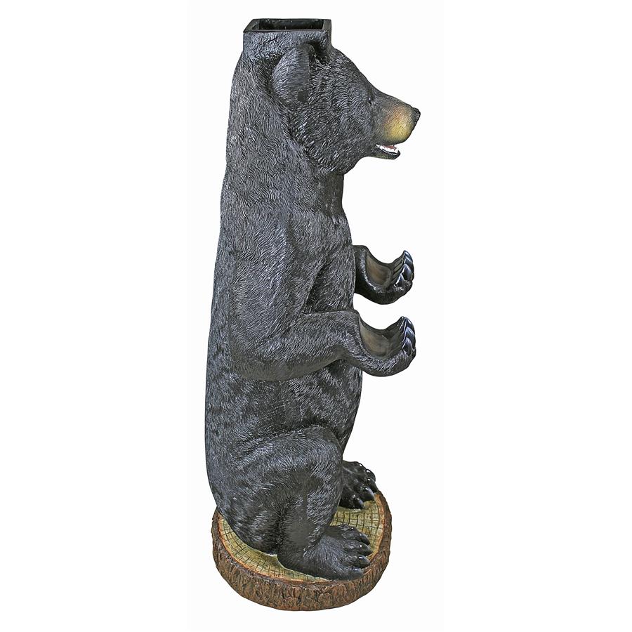 Postal Bear Mail Post Sleeve Statue