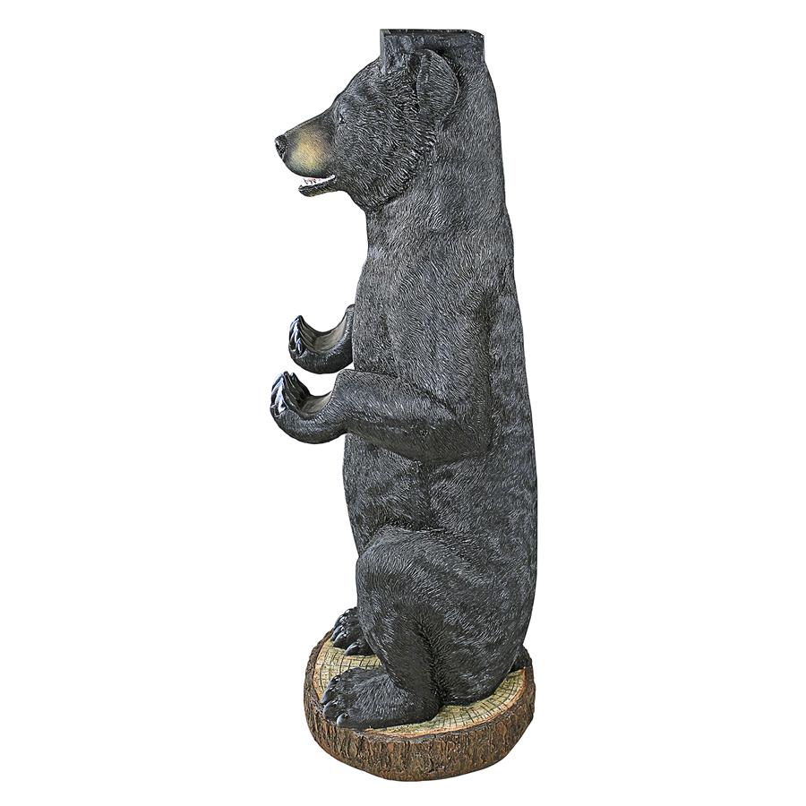 Postal Bear Mail Post Sleeve Statue