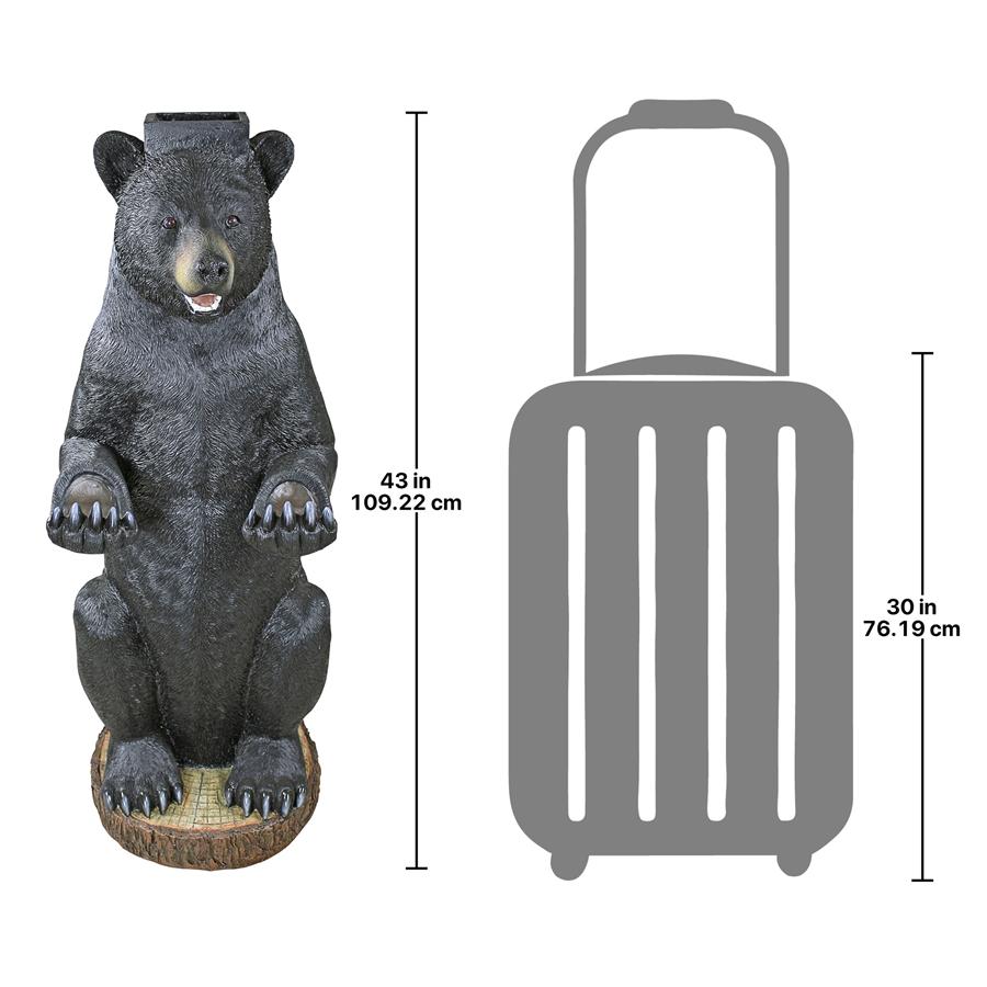 Postal Bear Mail Post Sleeve Statue