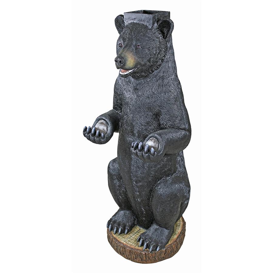 Postal Bear Mail Post Sleeve Statue