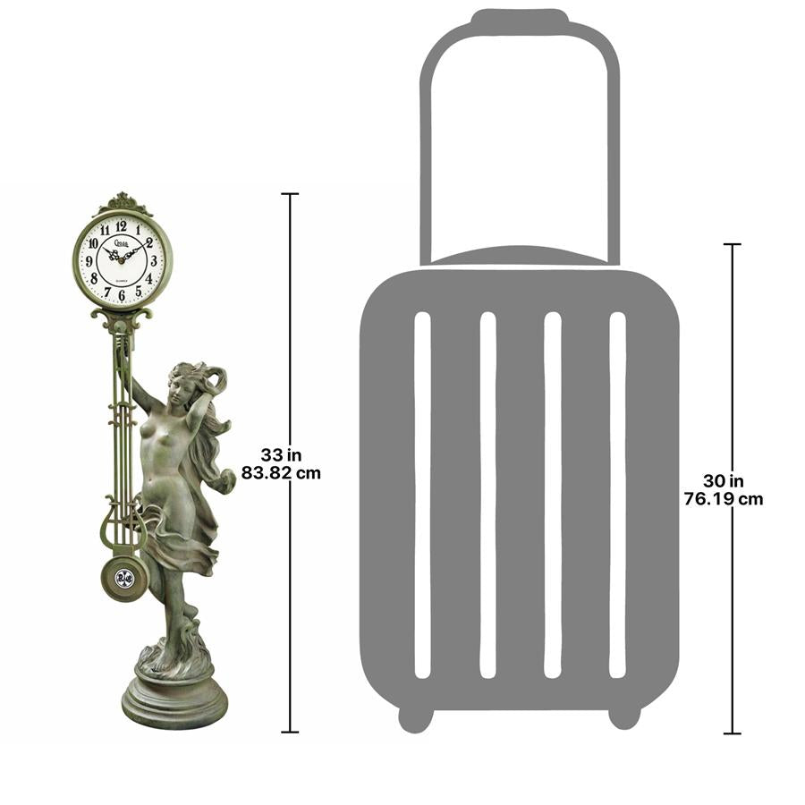 Goddess of Time Pendulum Clock