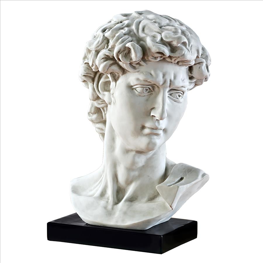 Bust of Michelangelo's David Statue