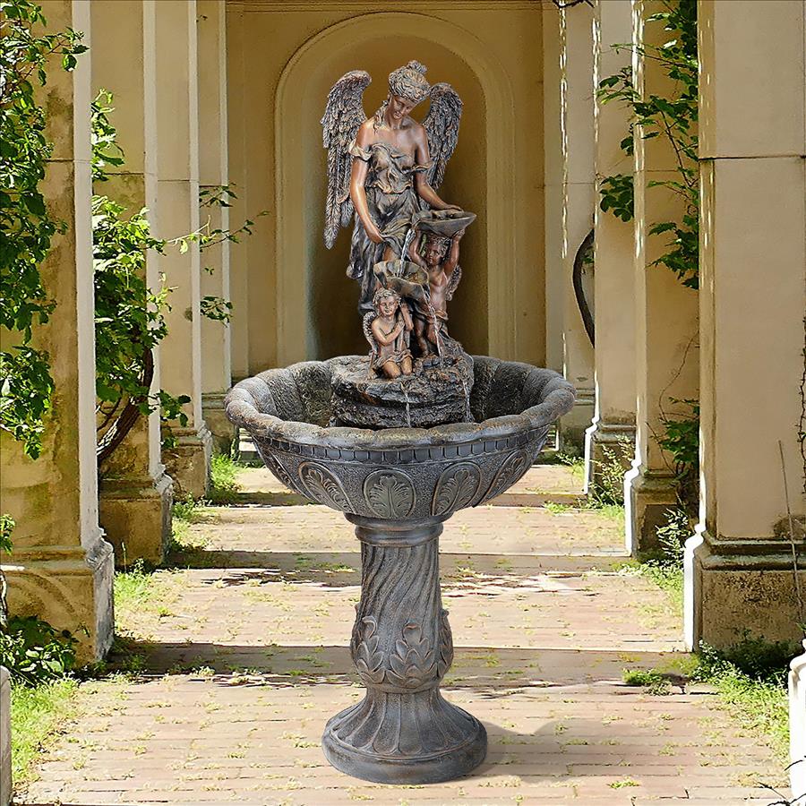 Heavenly Moments Angel Sculptural Fountain